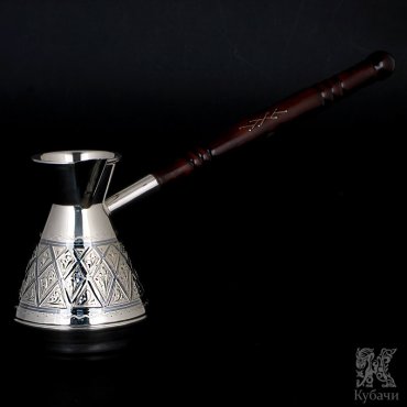 Турки - Турки из серебра (джезвы) Турка (джезва) серебряная «Луч солнца»